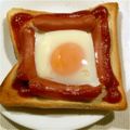 さぁ★たぁ★'s cooksnap of when they made ＊目玉焼きトースト＊.