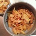 おさめ's cooksnap of when they made めんつゆで簡単　たけのこのメンマ風.