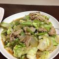 ユカワンコ's cooksnap of when they made 豚ロースとキャベツのオイスターソース炒め.