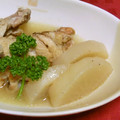 ユミンパス2's cooksnap of when they made 鶏手羽元と大根のしょうがスープ煮.
