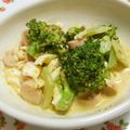 レオン犬's cooksnap of when they made ＊お魚ソーセージとブロッコリーのサラダ＊.