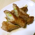 コディバ's cooksnap of when they made 長ネギと生姜の豚肉巻き.