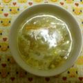 カフェブ〜コ🐷's cooksnap of when they made ふわふわ卵の野菜スープ♪.