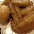 ゆちゅ55's cooksnap of when they made 圧力鍋で手羽先とゆで卵のさっぱり煮.