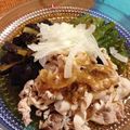 iluvsummer's cooksnap of when they made 夏野菜の揚げびたし茹で豚添え.