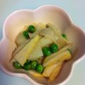 あおいさくらはる's cooksnap of when they made お弁当に☆筍とグリンピースの甘辛炒め.