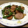 niko_'s cooksnap of when they made ✿きのこ・ピーマン・ウィンナーマヨ炒め✿.