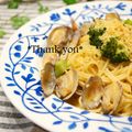 bobitin's cooksnap of when they made 菜の花とアサリのパスタ.