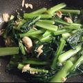 ひまわり1128's cooksnap of when they made 小松菜とツナ炒め.