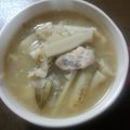 トミッフィー's cooksnap of when they made 新ゴボウと鶏☆白ワイン煮.