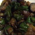charlie_b's cooksnap of when they made 調味料３つ！簡単！茄子とピーマンの炒め煮.