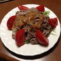 くっくしお's cooksnap of when they made これ美味しい！お肉に梅ぇ～ドレッシング.