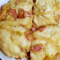 みっちマングローブ's cooksnap of when they made 炊飯器でハム＆オニオンパン　Ver.２.