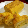 しましまもっぷ's cooksnap of when they made 油揚げと小ねぎ入り卵焼き　お弁当のおかず.