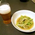コタロン's cooksnap of when they made レタスの簡単おつまみ☆.