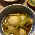 2tellama's cooksnap of when they made かぶとホタテの煮物.