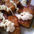 J・0505's cooksnap of when they made おいしい！厚揚げ焼き肉たれバターステーキ.