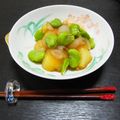 ジュエリーママ's cooksnap of when they made そら豆と新ジャガの春煮物♪.