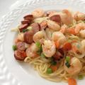 ☆☆Pepper☆☆'s cooksnap of when they made 香ばし海老塩レモン焼きそば.