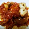 ゆぅさま's cooksnap of when they made 春キャベツの肉巻きトマト煮込み.