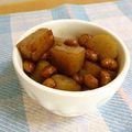 komutatata's cooksnap of when they made 素揚げ大豆で♪酢大豆こんにゃく.
