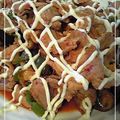 micchi..'s cooksnap of when they made 豚マヨキムチ☆マヨが決め手(｡￫ˇ艸￩).