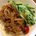 pascal's cooksnap of when they made 簡単！冷やし？熱々？ジャージャー麺.