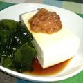 アスカチャチャ's cooksnap of when they made 梅とワカメのっけ冷奴.