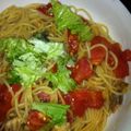 Ryan_Ryan's cooksnap of when they made アジの開きで作るトマトパスタ。.