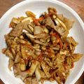 チハル☆'s cooksnap of when they made 椎茸と牛肉の中華風炒め☆.