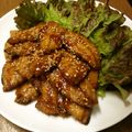 ﾋﾟｮﾝｺ's cooksnap of when they made プルコギのタレで鯵の照り焼き☆.