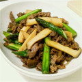 まるトマト's cooksnap of when they made 牛肉とアスパラのバターしょうゆ炒め.