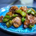 putimiko's cooksnap of when they made 旨辛レバピー炒め.