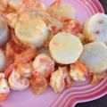 rakuen's cooksnap of when they made 海老と長芋の和風トマト煮.