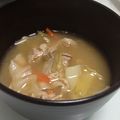 かさこじ's cooksnap of when they made 具沢山☆豚汁.