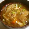 てーぶるすぷーん's cooksnap of when they made 鶏味噌汁.