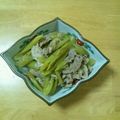 たまごのkumi's cooksnap of when they made 豚バラとふきの炒め物.