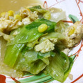ayachin123's cooksnap of when they made レタ玉のオイスター炒め.