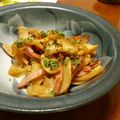 umizarusuki's cooksnap of when they made 大根とベーコンのガーリック炒め.