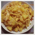 k2rsgreen's cooksnap of when they made じゃがいもとたまごで♪マヨしょうゆ炒め.