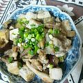 ふりかけマカロニ's cooksnap of when they made 豆腐と茄子の炒め煮.
