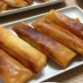 tanu木's cooksnap of when they made キムチと 納豆の チーズ春巻き ☆.