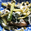 ハンドメイドかあさん's cooksnap of when they made 小松菜と油揚げの煮浸し.
