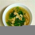 ピーナッツ子♪'s cooksnap of when they made 山盛りレタスのたまごスープ.