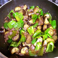 よしいあすみ's cooksnap of when they made ☆簡単 なす ピーマン 挽肉炒め☆.