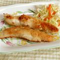 ぴーちゃんぱぱ's cooksnap of when they made ふんわりヘルシー!!ささみのフライ.
