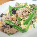 チョコカブ's cooksnap of when they made 豚肉、アスパラ、きくらげの塩こうじ炒め.