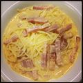かすみに's cooksnap of when they made 簡単～カルボナーラ.