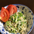 ポメちょん's cooksnap of when they made 節約☆もやしと豆苗のマヨポン.