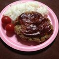 mineychan's cooksnap of when they made 豆腐とマヨでふわふわ♡ハンバーグ.